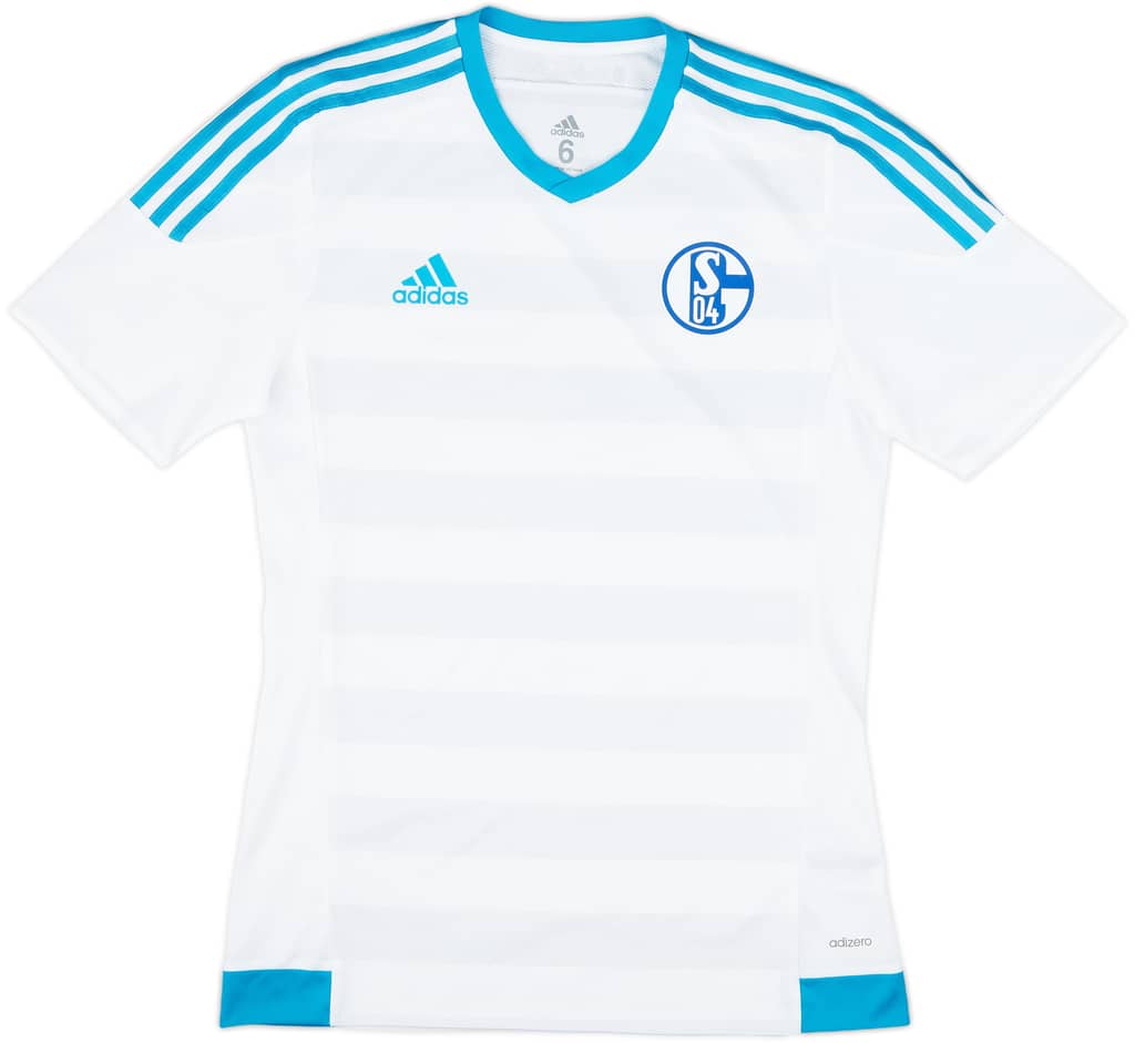 2016-17 Schalke Player issue Away Shirt - 10/10 - (M)