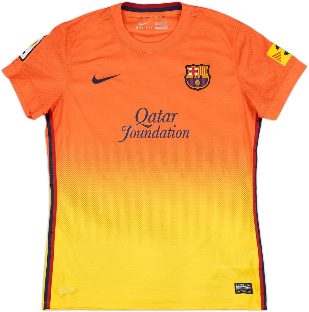 2012-13 Barcelona Away Shirt - 9/10 - (Women's M)