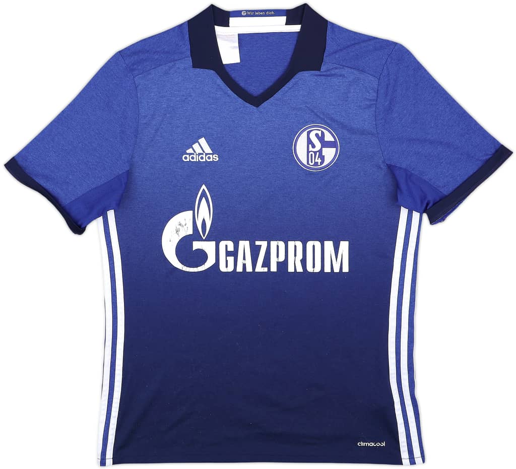 2016-18 Schalke Home Shirt Meyer #7 - 5/10 - (XL.Boys)