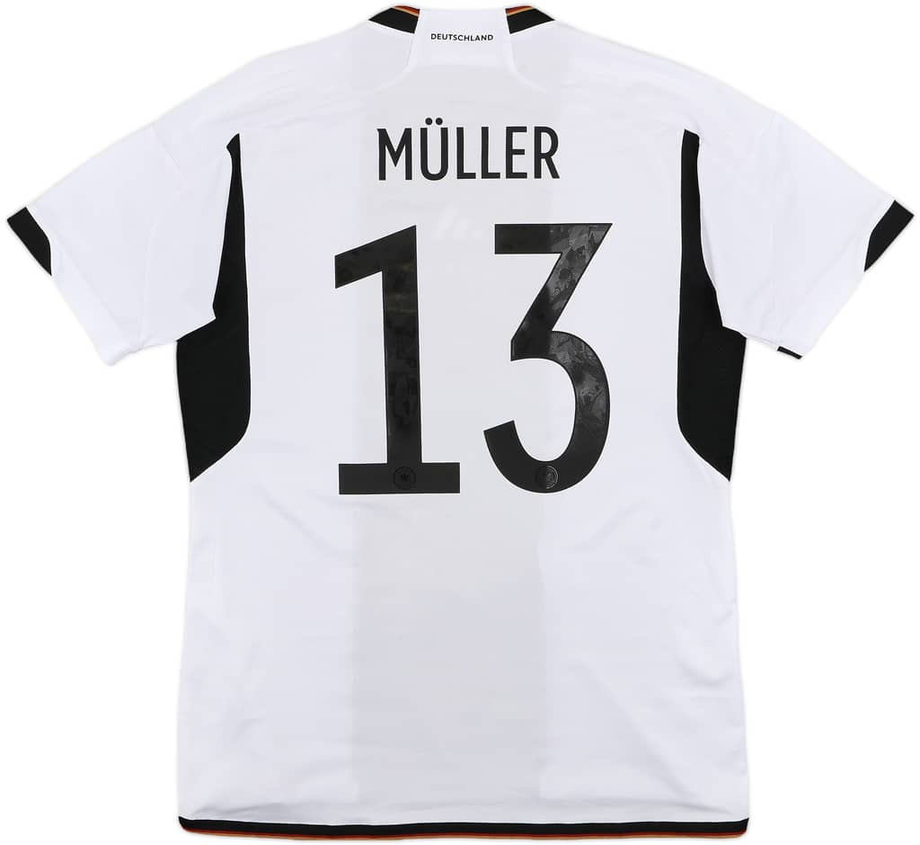 2022-23 Germany Home Shirt Muller #13 - 10/10 - (L)