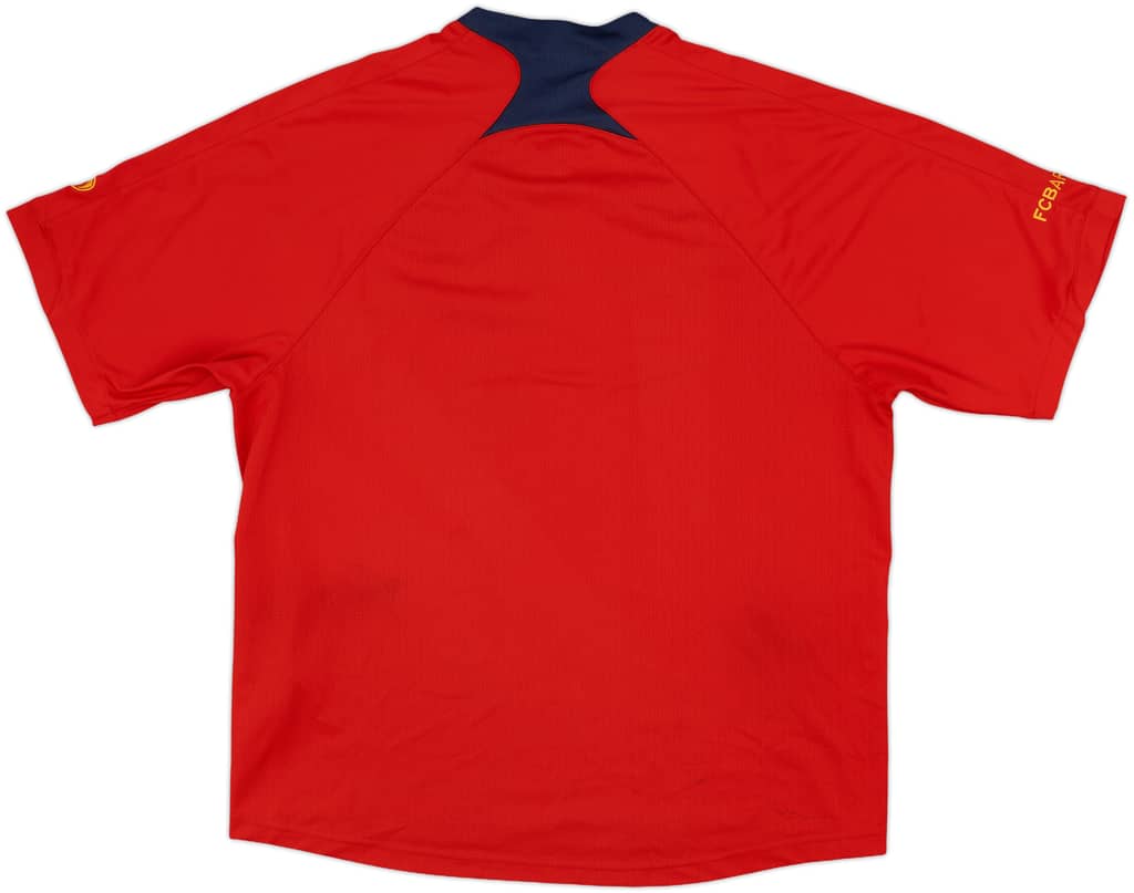 2007-08 Barcelona Nike Training Shirt - 9/10 - (L)