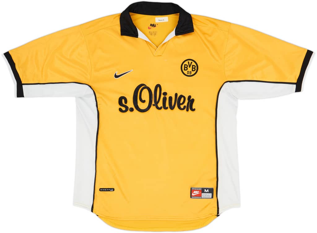 1998-00 Borussia Dortmund Home Shirt - 6/10 - (M)