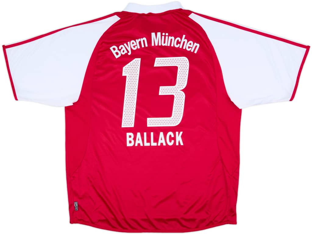 2003-04 Bayern Munich Home Shirt Ballack #13