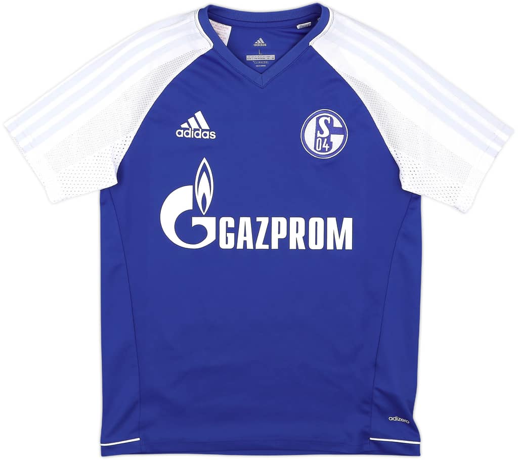 2017-18 Schalke adidas Training Shirt - 10/10 - (L.Boys)
