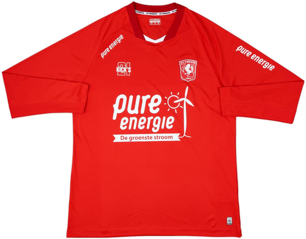 2019-20 FC Twente Home L/S Shirt - 9/10 - (XL)