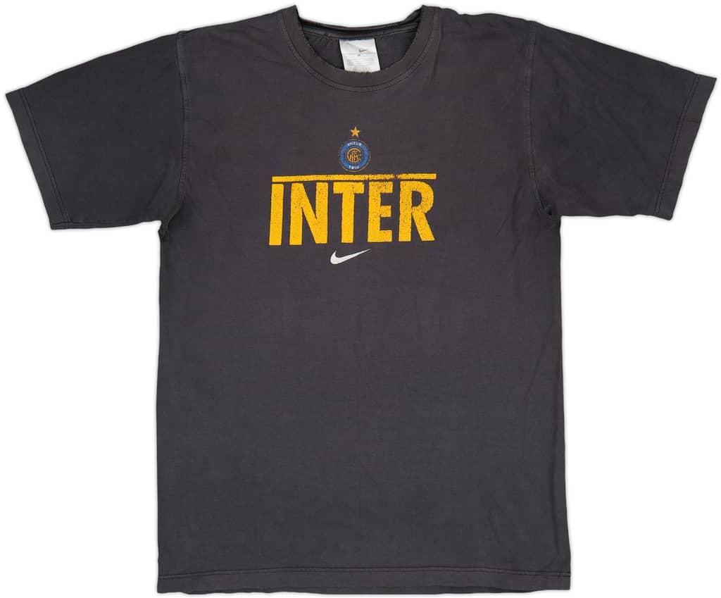 2004-05 Inter Milan Nike Graphic Tee - 5/10 - (M)