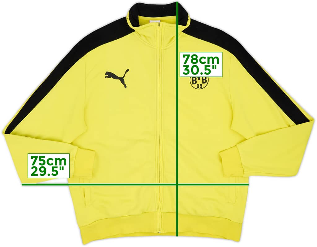 2015-16 Borussia Dortmund Puma Track Jacket - 6/10 - (XXL)