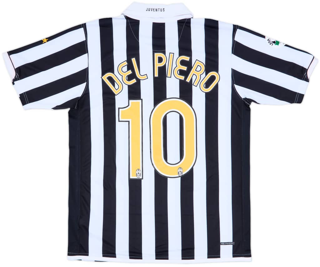 2006-07 Juventus Home Shirt Del Piero #10 (L)