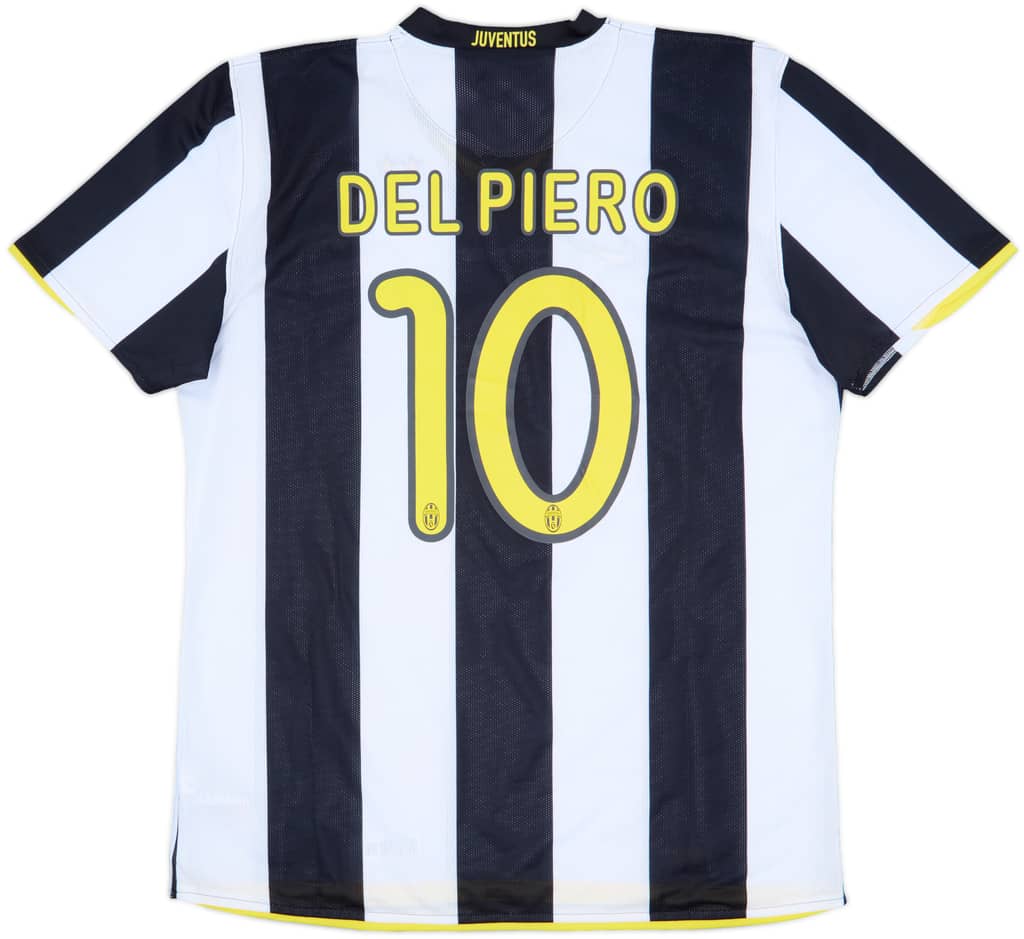 2008-09 Juventus Home Shirt Del Piero #10 (XXL)
