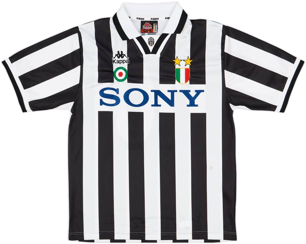 1995-97 Juventus Home Shirt Del Piero #10 - 8/10 - (M)