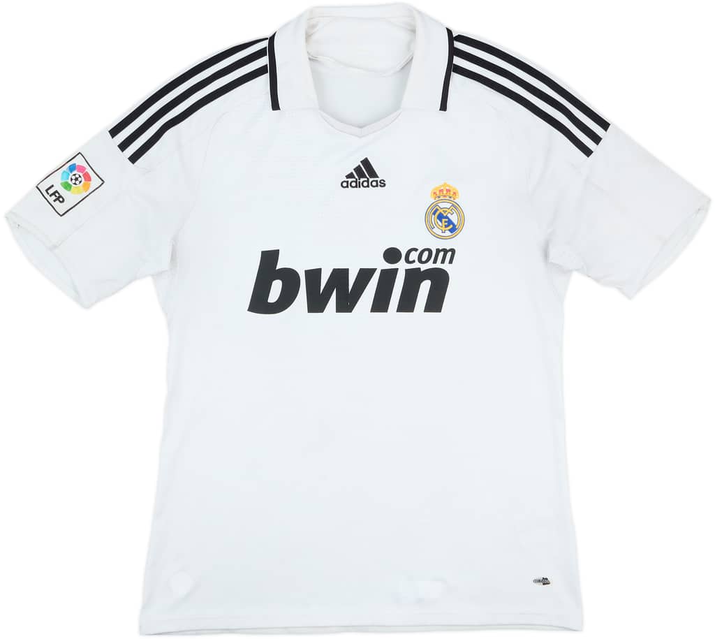2008-09 Real Madrid Home Shirt - 4/10 - (M)