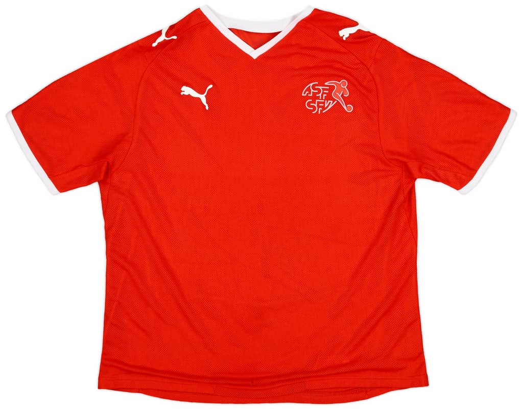 2008-10 Switzerland Home Shirt - 7/10 - (L)