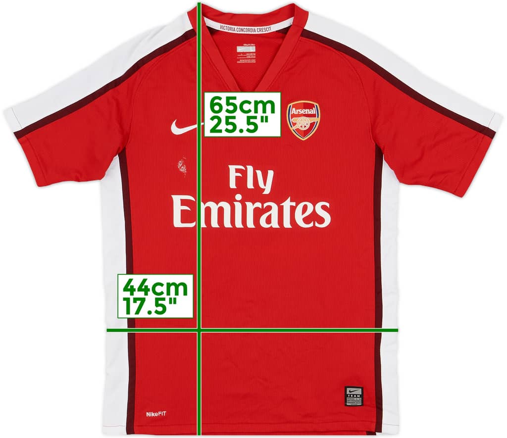 2008-10 Arsenal Home Shirt - 6/10 - (L.Boys)