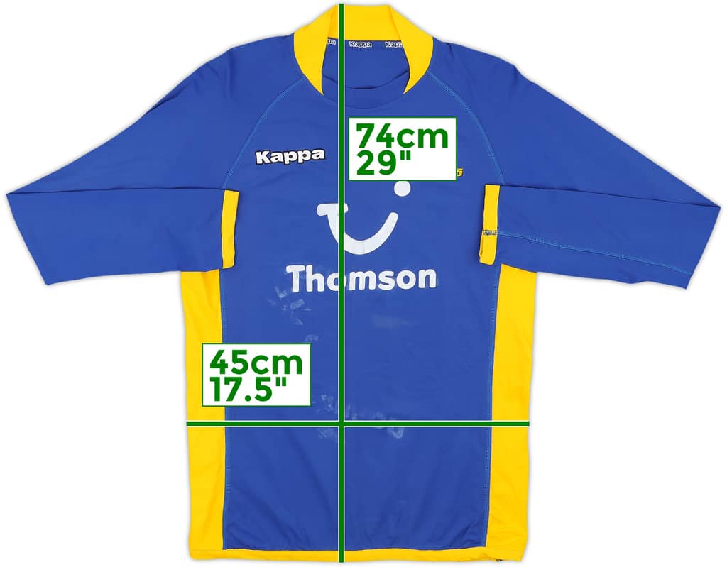2005-06 Tottenham Away L/S Shirt - 5/10 - (M)