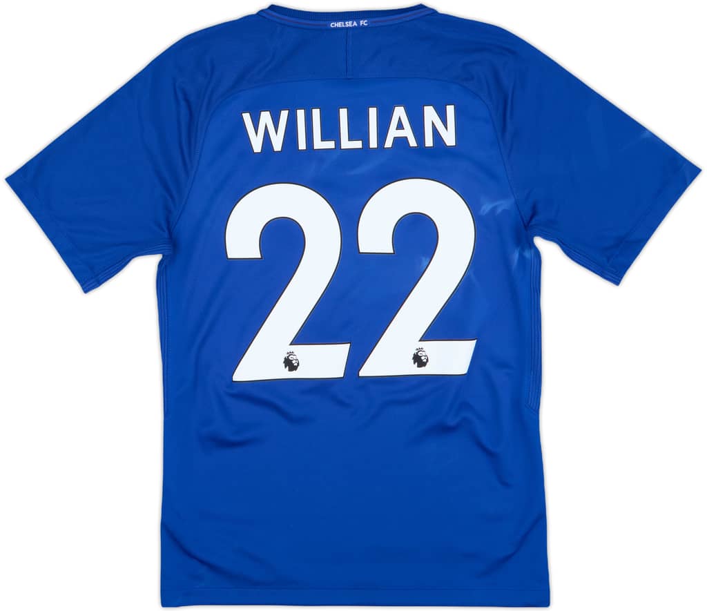 2017-18 Chelsea Home Shirt Willian #22 - 7/10 - (S)