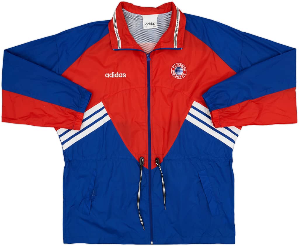 1995-96 Bayern Munich adidas Rain Jacket - 10/10 - (XXL)