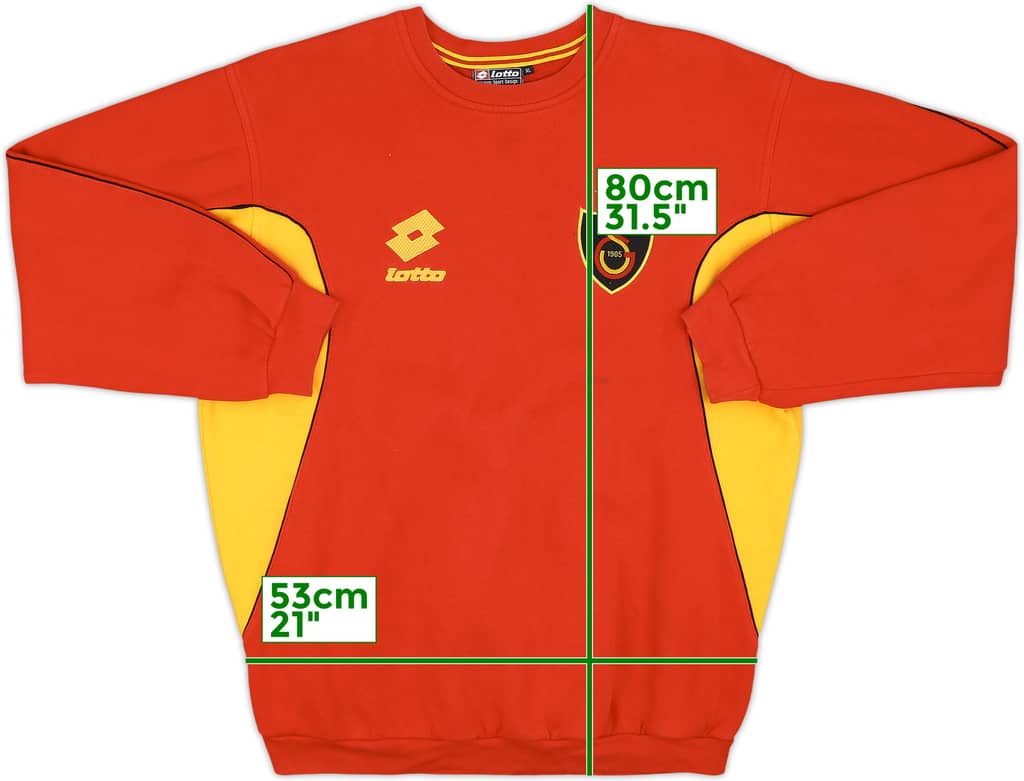 2001-02 Galatasaray Lotto Sweat Top - 7/10 - (XL)