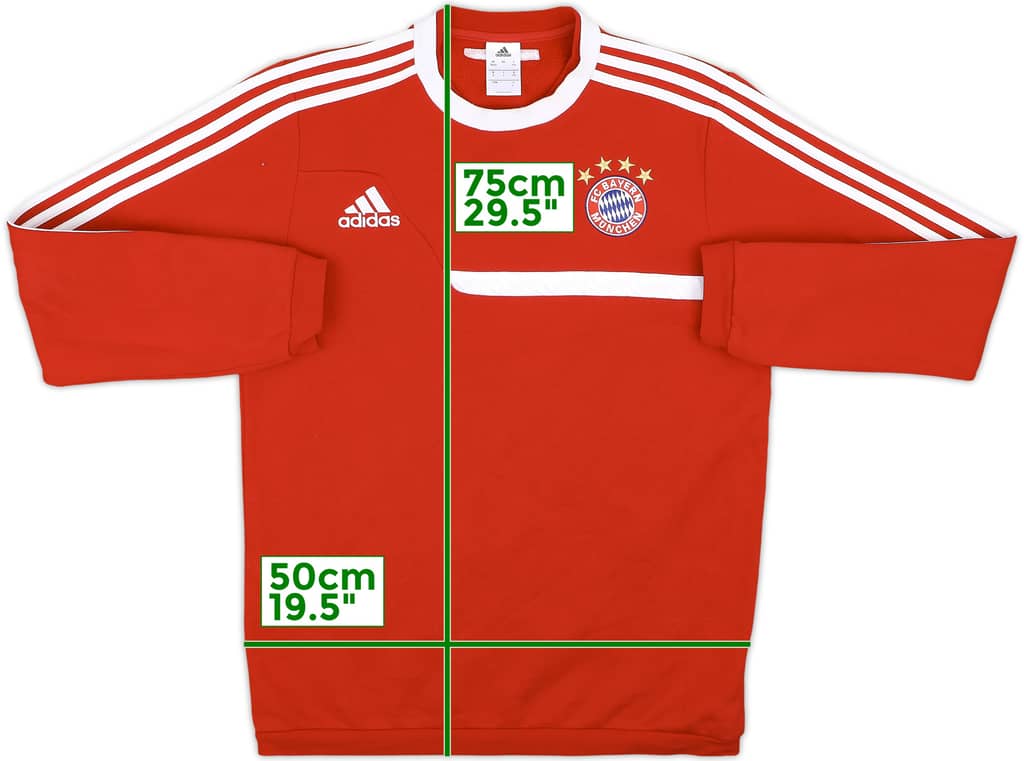 2013-14 Bayern Munich adidas Sweat Top - 8/10 - (M)