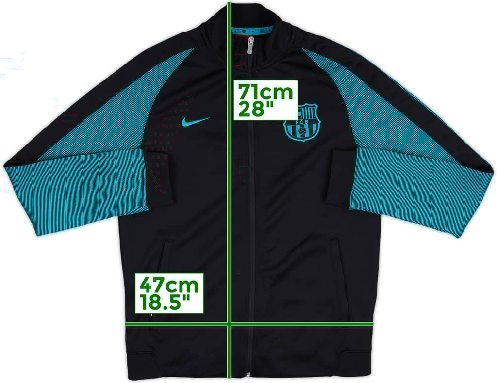 2016-17 Barcelona Nike Track Jacket - 9/10 - (M)