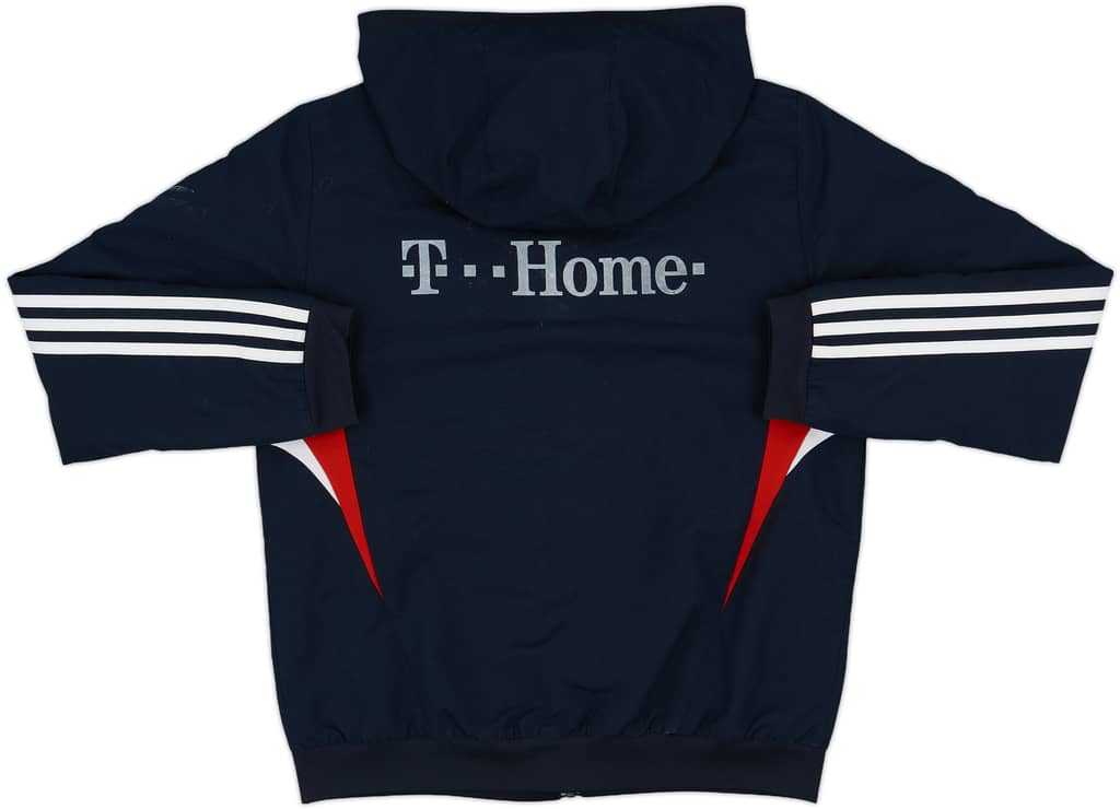 2008-09 Bayern Munich adidas 1/4 Zip Track Jacket - 6/10 - (XL.Boys)