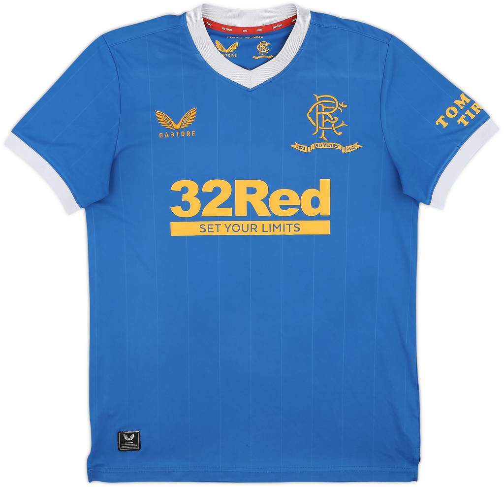 2021-22 Rangers Home Shirt - 6/10 - (S)