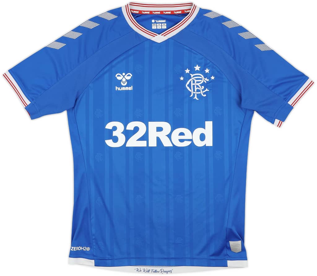 2019-20 Rangers Home Shirt - 9/10 - (S)