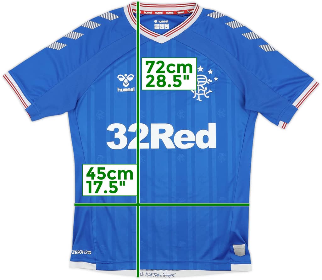 2019-20 Rangers Home Shirt - 9/10 - (S)