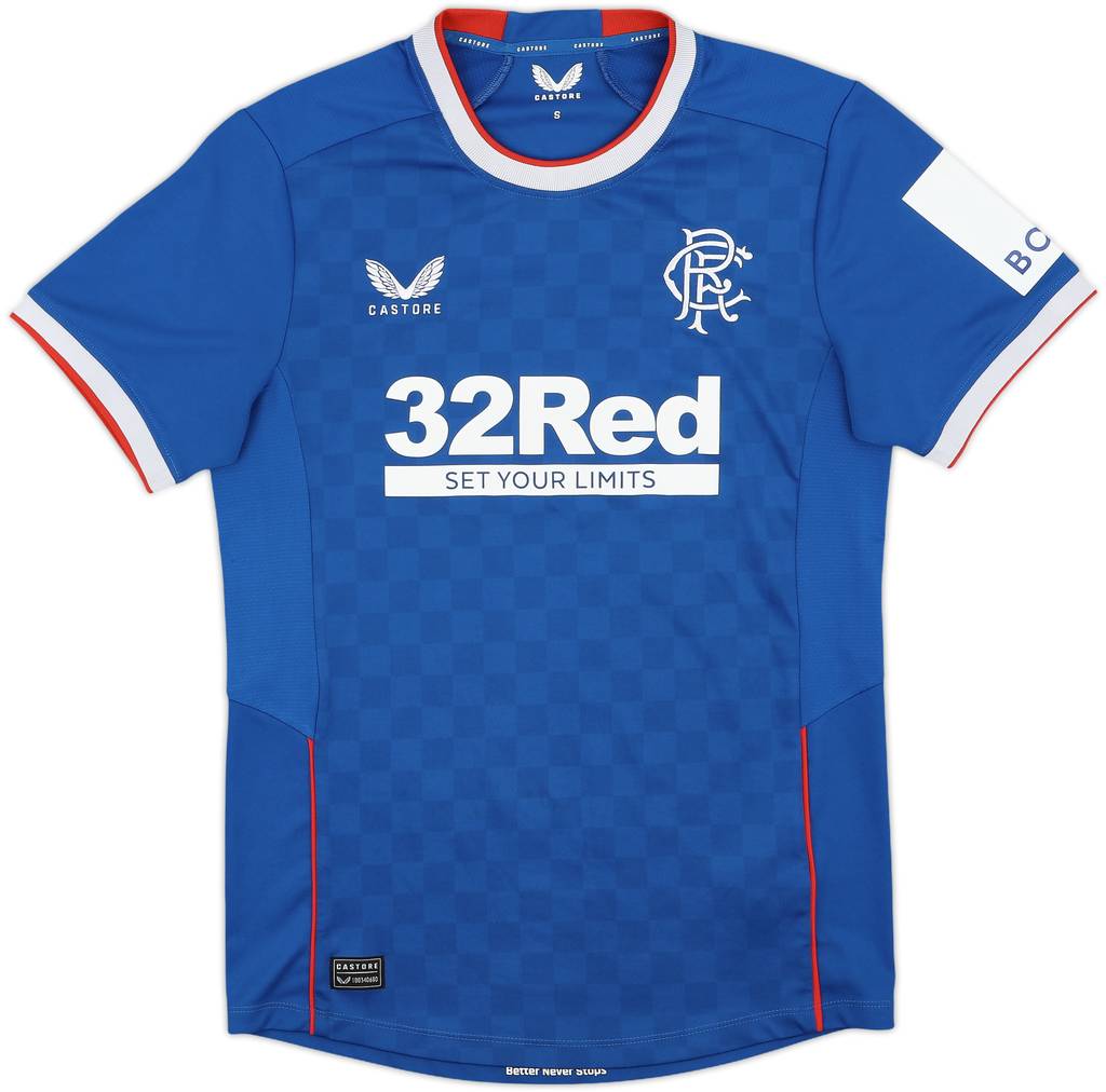 2022-23 Rangers Home Shirt - 8/10 - (S)