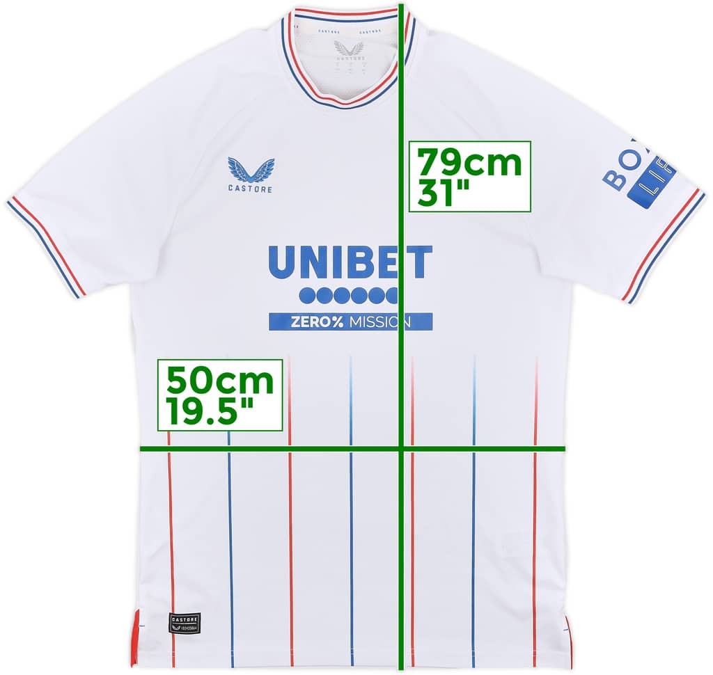 2023-24 Rangers Away Shirt - 8/10 - (M)