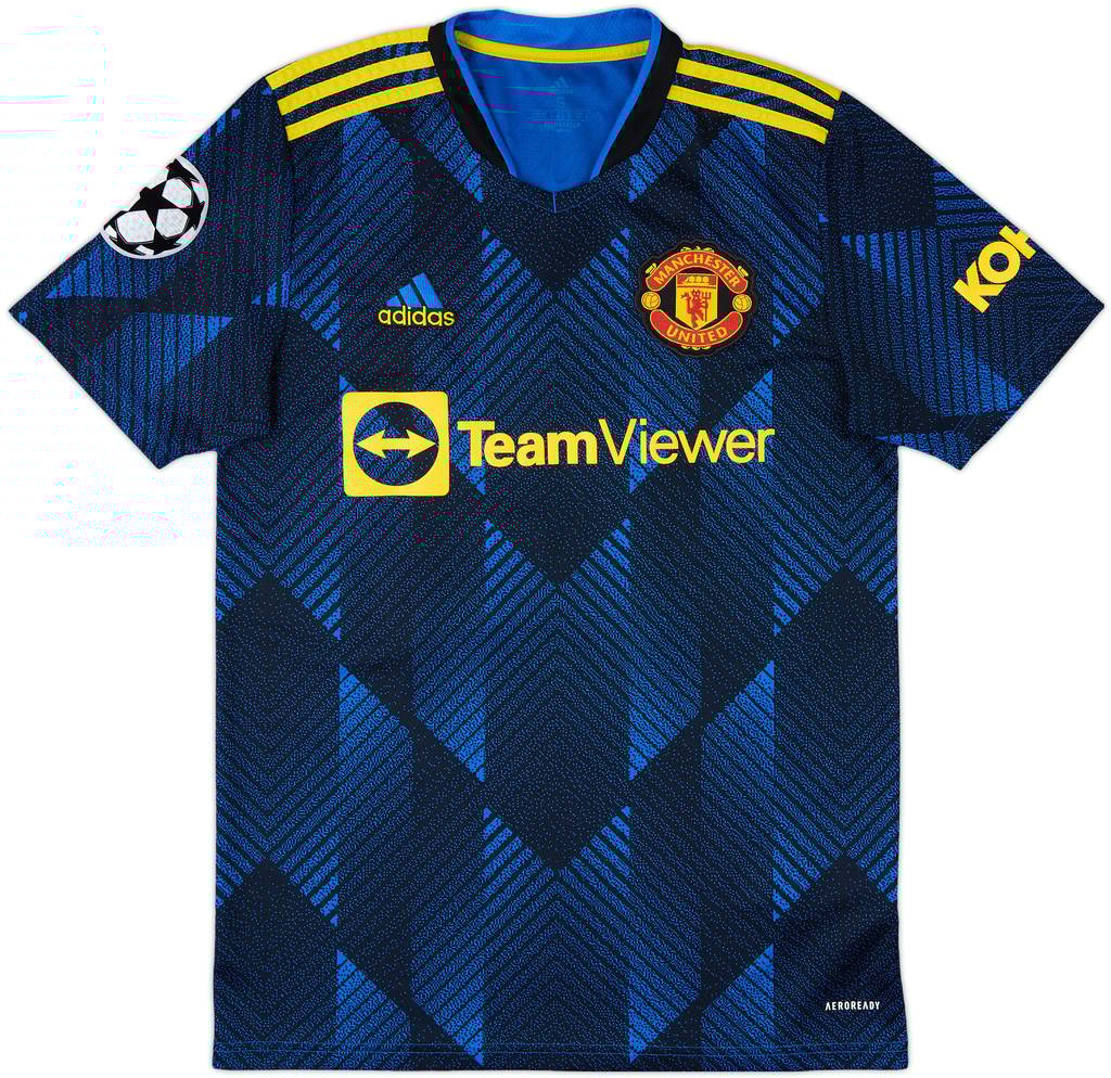 2021-22 Manchester United Third Shirt Sancho #25 - 7/10 - (S)