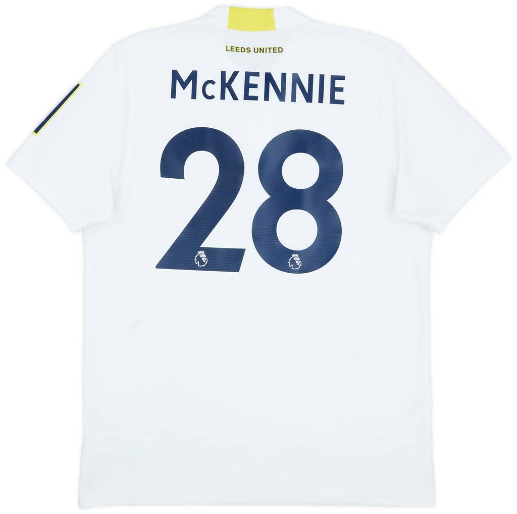 2021-22 Leeds United Home Shirt McKennie #28 - 8/10 - (L)