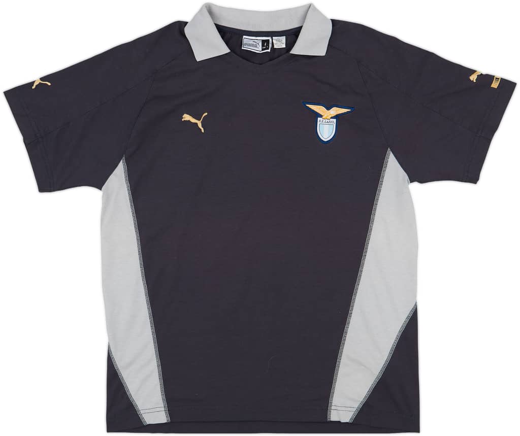 2000-01 Lazio Puma Polo Shirt - 7/10 - (L)