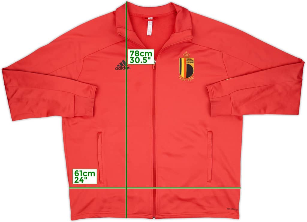 2019-20 Belgium adidas Track Jacket - 8/10 - (XXL)