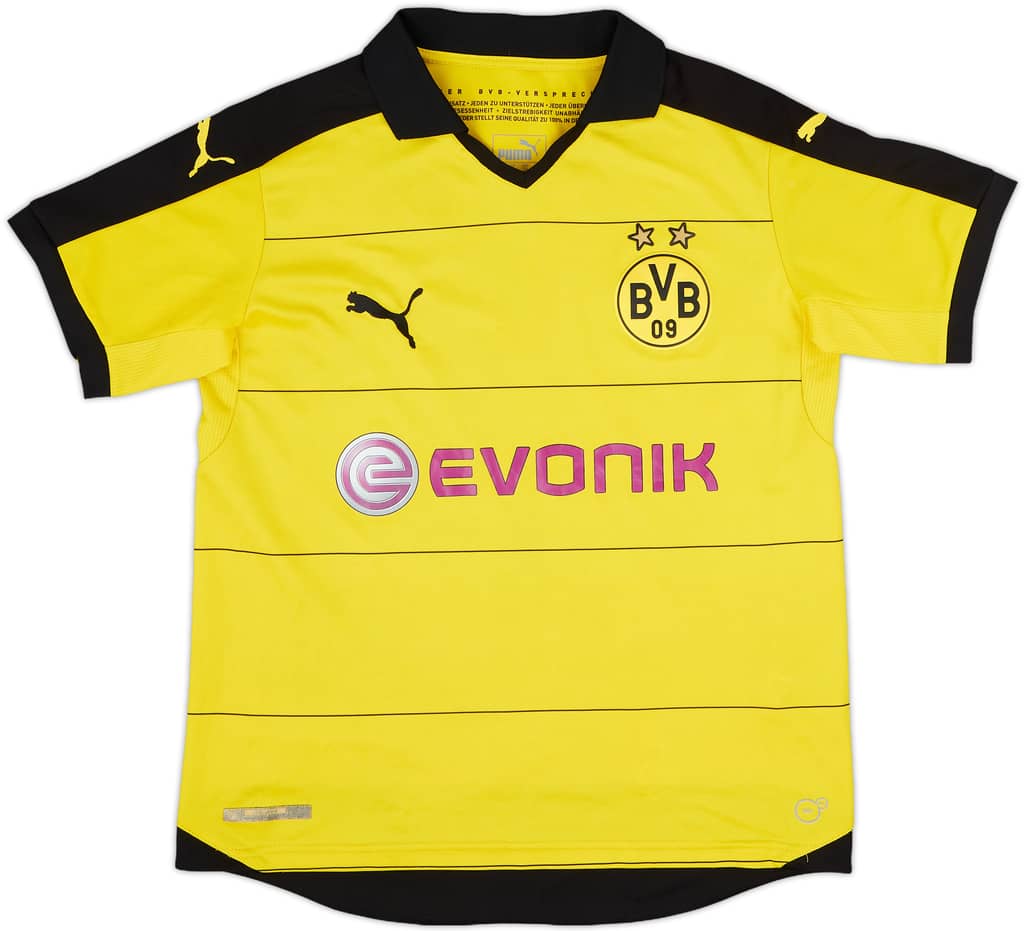 2015-16 Borussia Dortmund Home Shirt - 6/10 - (XL.Boys)