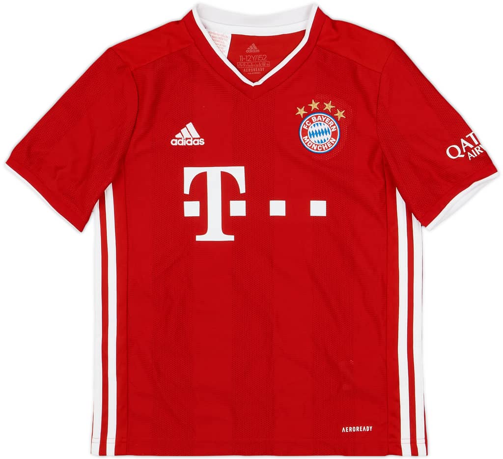 2020-21 Bayern Munich Home Shirt Goretzka #18 - 8/10 - (M.Boys)