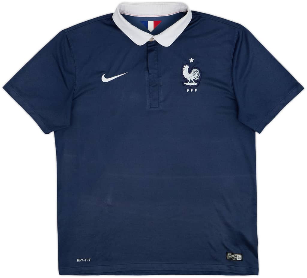 2014-15 France Home Shirt - 5/10 - (L)