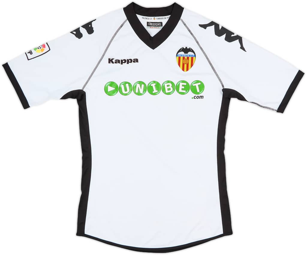 2010-11 Valencia Home Shirt - 8/10 - (S)