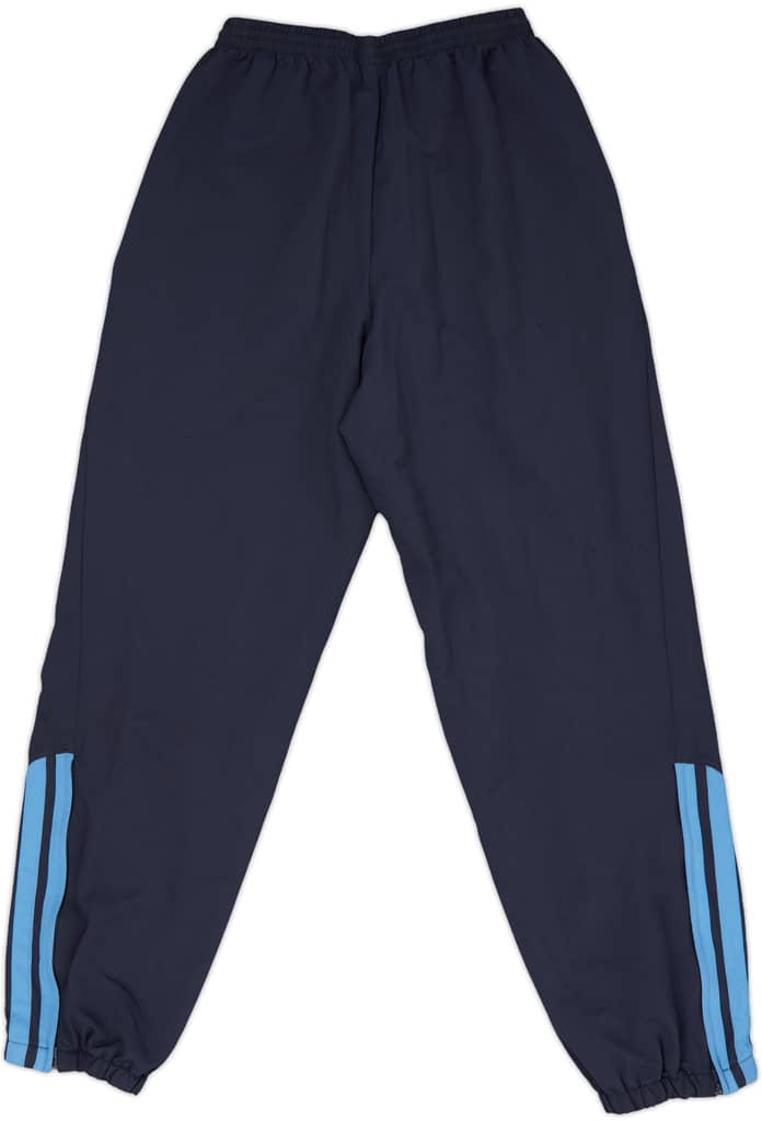2001-02 Olympique Marseille adidas Track Pants/Bottoms - 8/10 - (L.Boys)