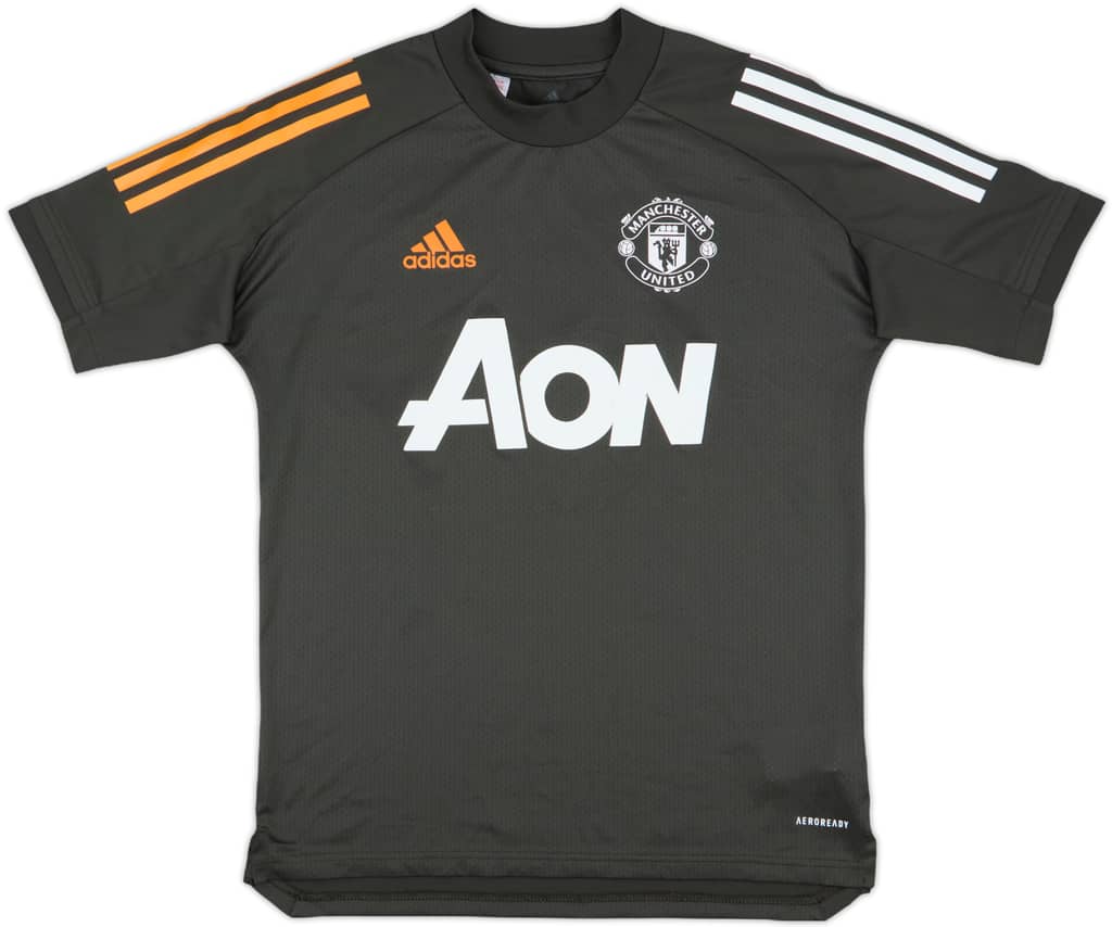 2020-21 Manchester United adidas Training Shirt - 6/10 - (L.Boys)