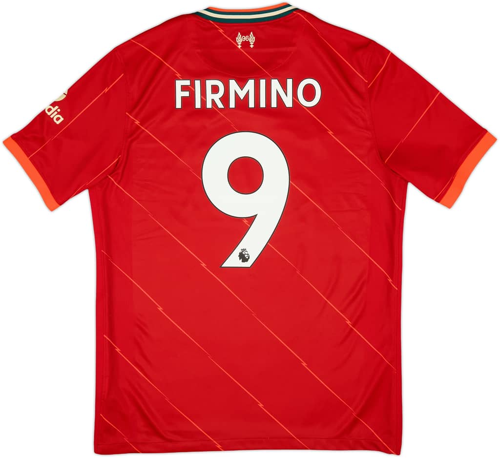 2021-22 Liverpool Home Shirt Firmino #9 - 10/10 - (L)