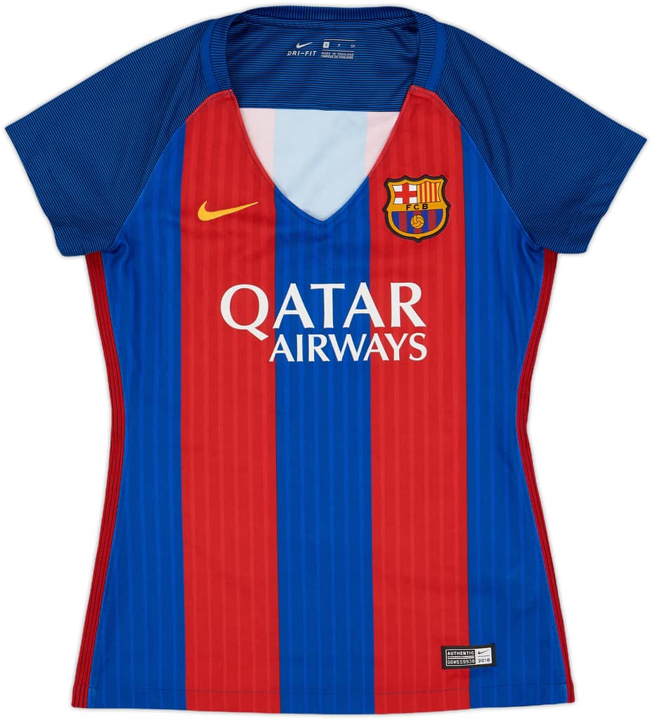 2016-17 Barcelona Home Shirt - 8/10 - (Women's S)