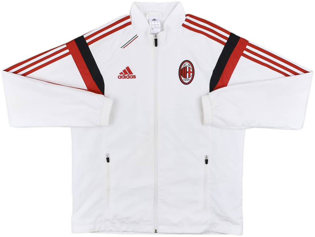 2014-15 AC Milan adidas Track Jacket - 8/10 - (M)