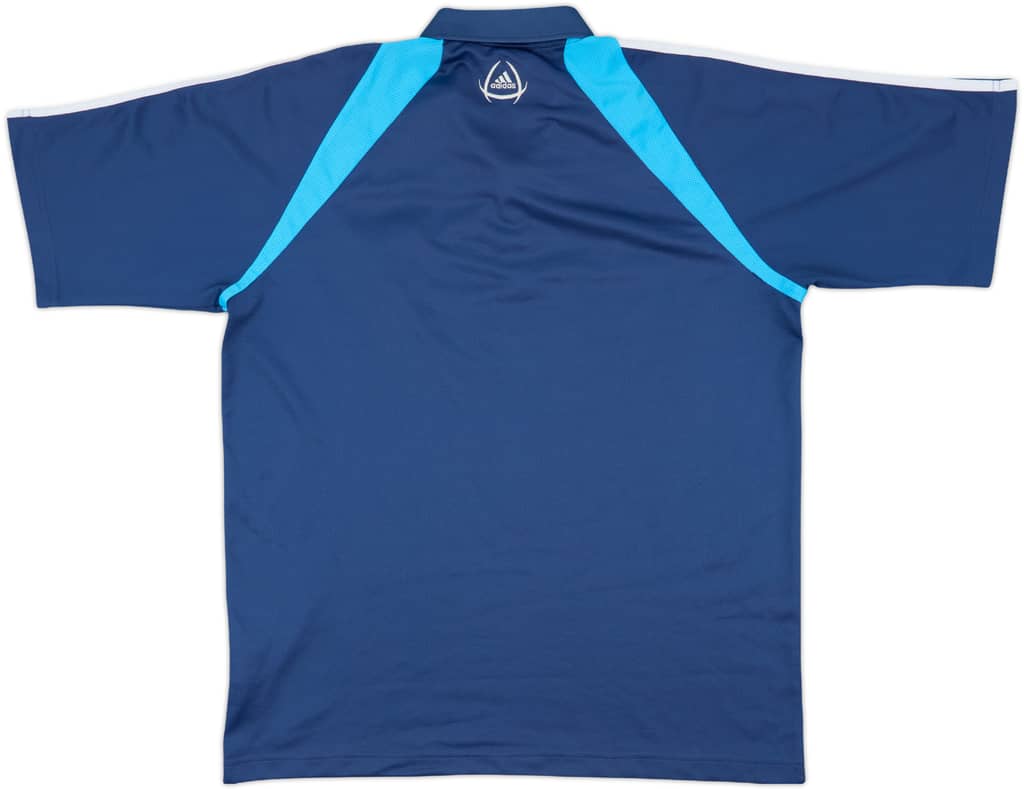 2004-05 Olympique Marseille adidas Polo Shirt - 9/10 - (L/XL)