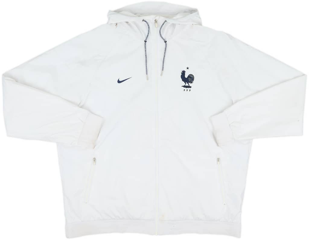 2016-18 France Nike Hooded Track Jacket - 7/10 - (XXL)