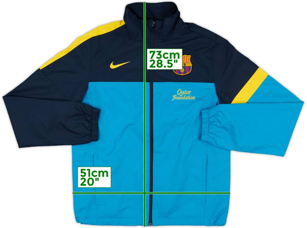 2012-13 Barcelona Nike Track Jacket - 8/10 - (S)