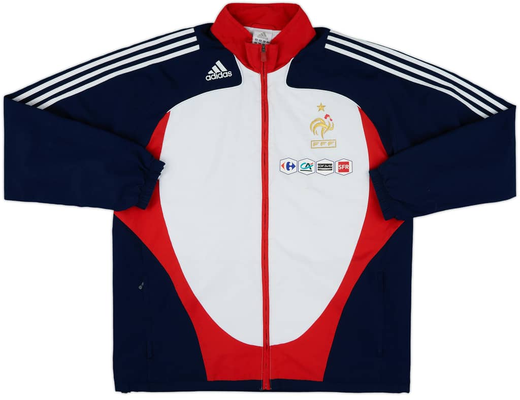 2008-10 France adidas Player Issue Track Jacket - 7/10 - (XL)