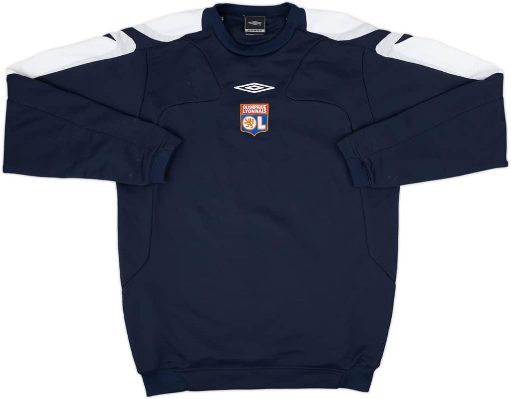 2007-08 Lyon Umbro Sweat Top - 8/10 - (L)
