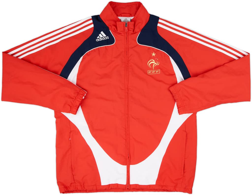 2008-09 France adidas Track Jacket - 8/10 - (L/XL)