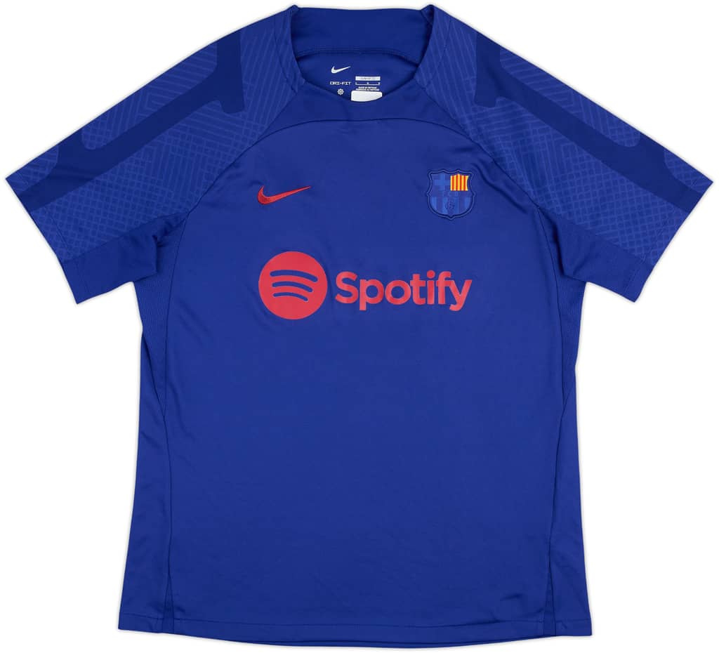 2023-24 Barcelona Nike Training Shirt - 9/10 - (L)