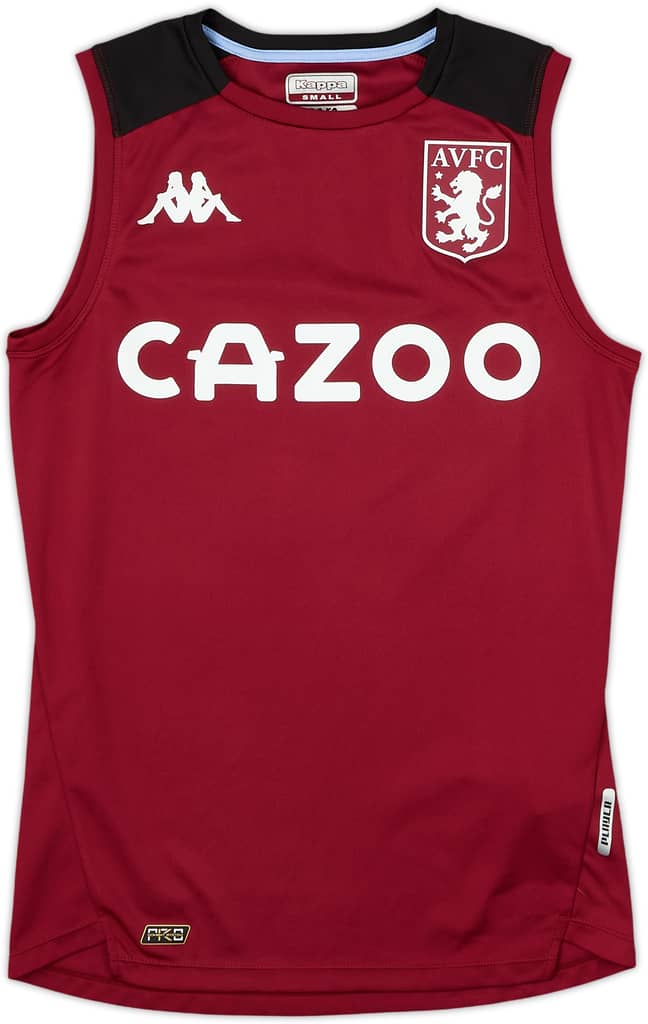 2021-22 Aston Villa Kappa Training Vest - 10/10 - (S)